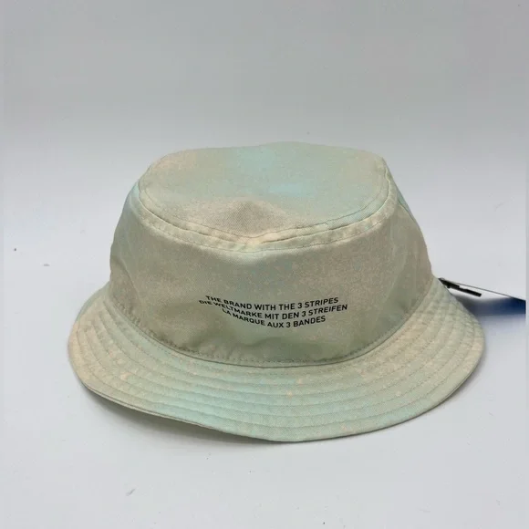 NWT Adidas Unisex Spray Print Bucket Hat Pastel Streetwear Y2K festival rave - Picture 3 of 15